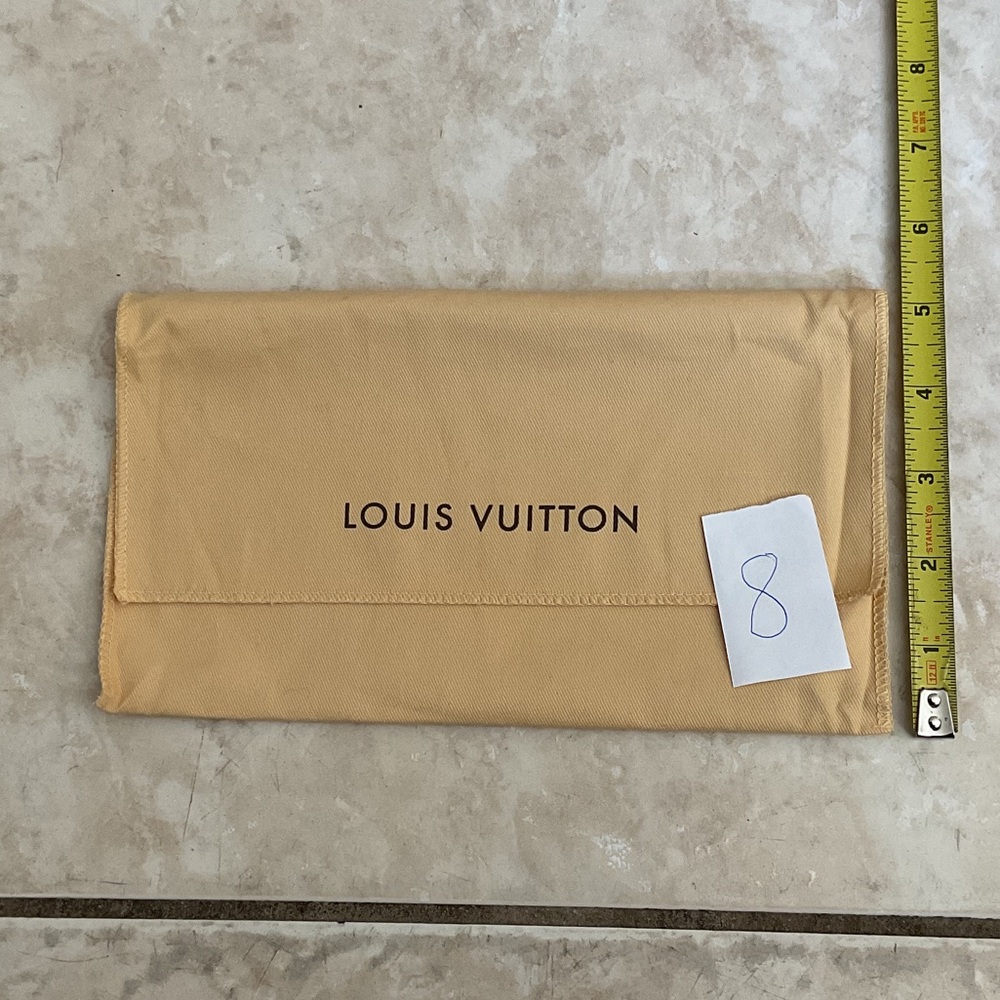 Louis Vuitton Tan Logo Pouch - Picture 2 of 3